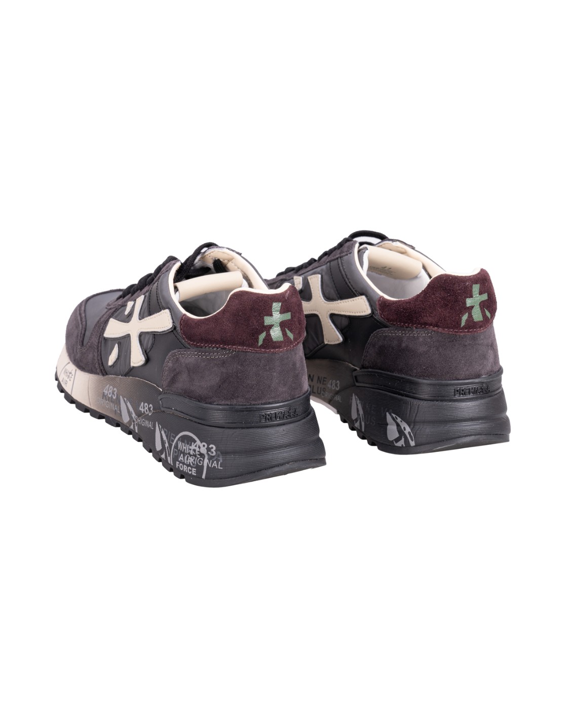 shop PREMIATA Saldi Scarpa: Premiata sneakers "Mick 6872".
Brand Logo.
Suola ergonomica.
Composizione tomaia: 45% Pelle di vitello 55% Poliammide.
Suola: 65% EVA 5% TPU (PLASTIC MATERIAL) 30% RUBBER.
Made in Vietnam.. MICK 6872-G number 3001654